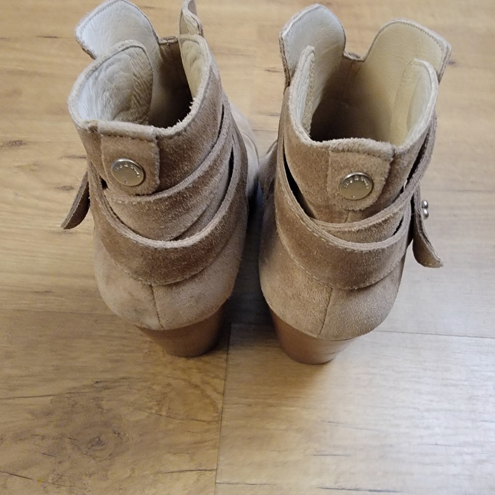 rag & bone Harrow Suede Ankle Booties - Picture 9 of 10